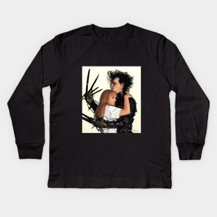 Edward scissorhands Kids Long Sleeve T-Shirt